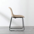 Modern simple design restaurant metal dining table chair